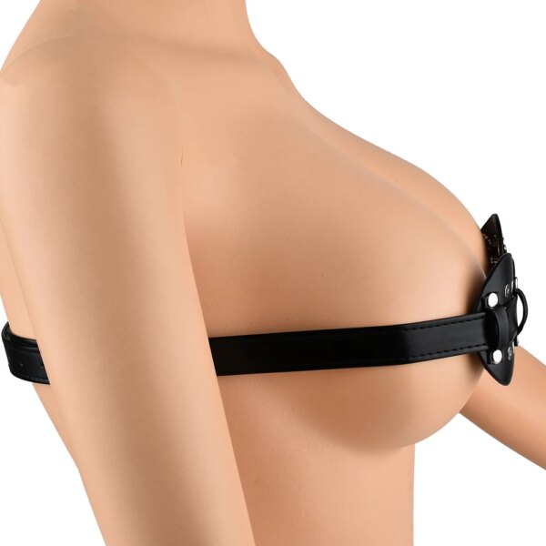 Breast Binder & Nipple Clamp Harness for intimate wellness