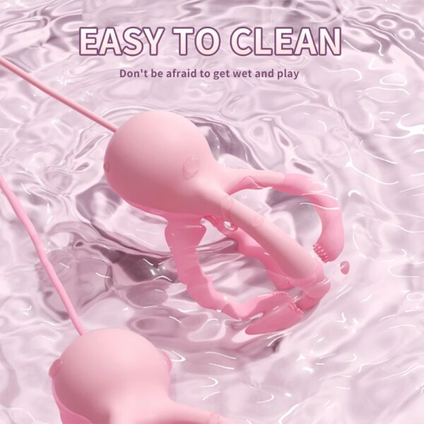 Nipple Vibrator for Women – Breast Massage Clamp Enhancer