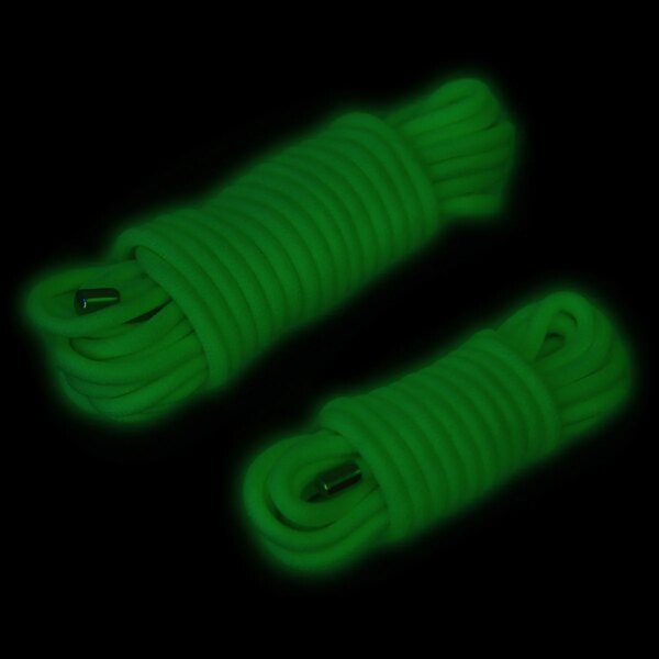 5m/10m luminous polyester bondage rope for female BDSM play and adult role-playing