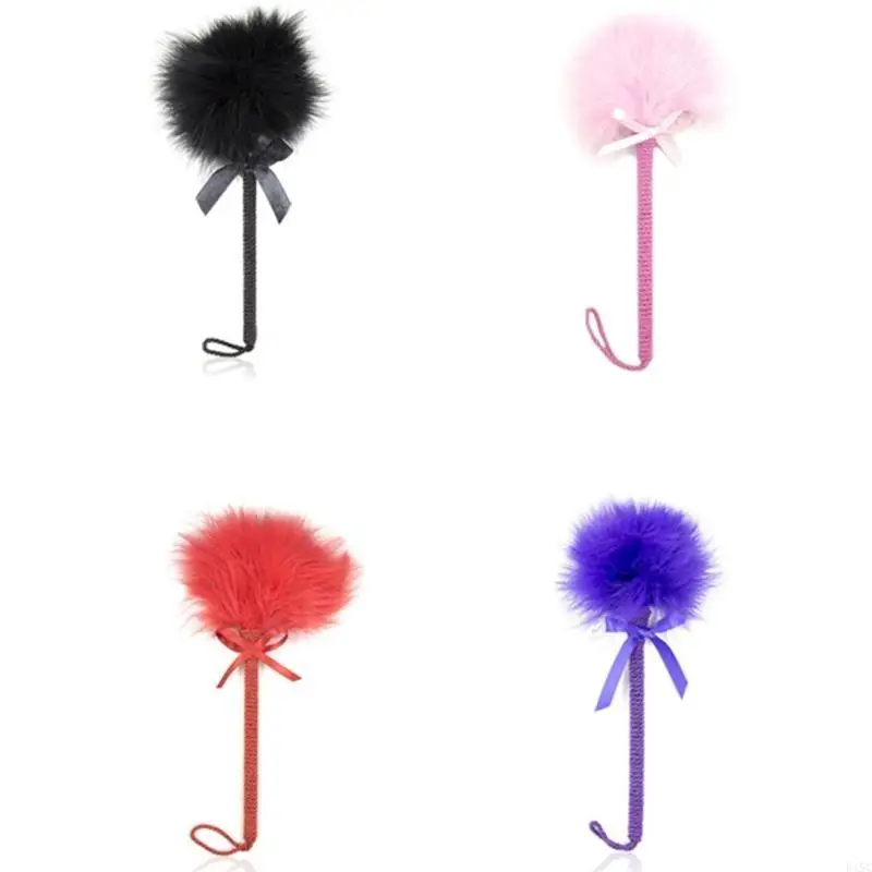 Soft Plush Furry Tickler Sensual Toy for adult couples, enhancing playful intimacy