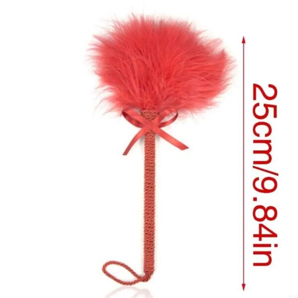 Soft Plush Furry Tickler Sensual Toy for adult couples, enhancing playful intimacy