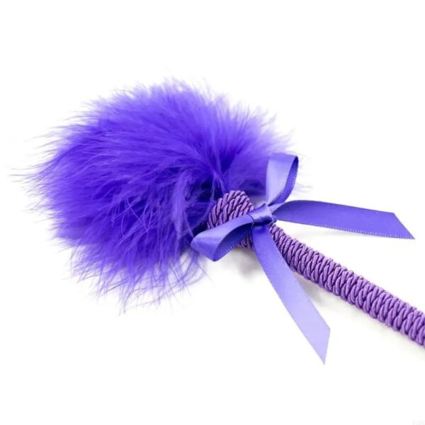 Soft Plush Furry Tickler Sensual Toy for adult couples, enhancing playful intimacy