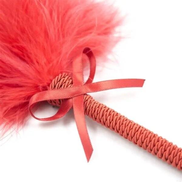 Soft Plush Furry Tickler Sensual Toy for adult couples, enhancing playful intimacy