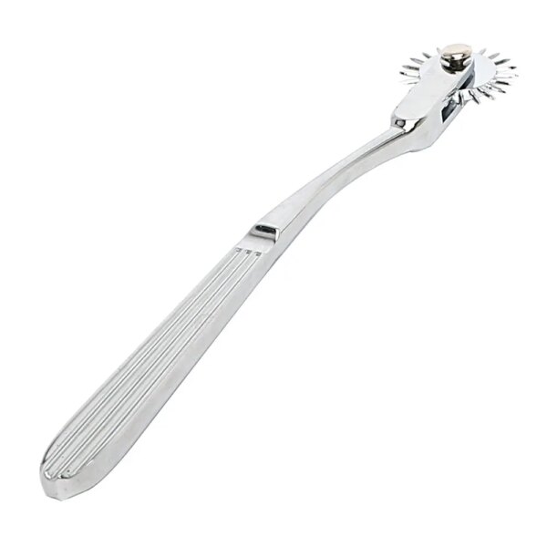 BDSM Bondage Adult Games Sex Toys set including clit stimulator, metal wheel, and nipple tickler