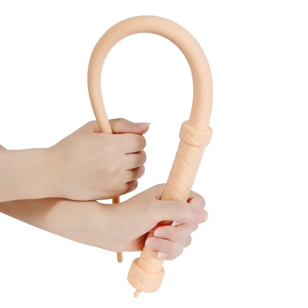 Silicone tail whip for couples cosplay and intimate play