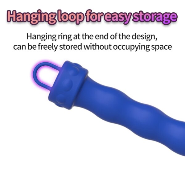 Silicone Tail Whip for couples cosplay & BDSM – soft silicone flogger accessory