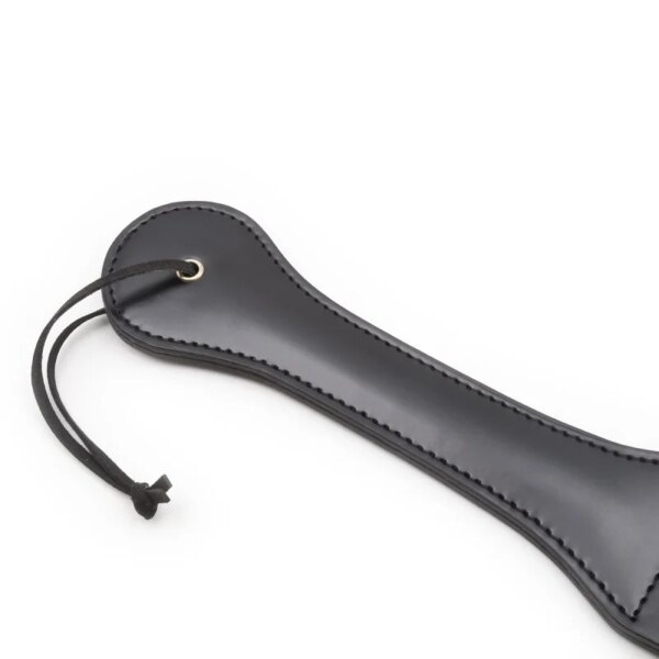 Adult Products Hand Clapper Leather Racket black leather bilayer fun couple prop