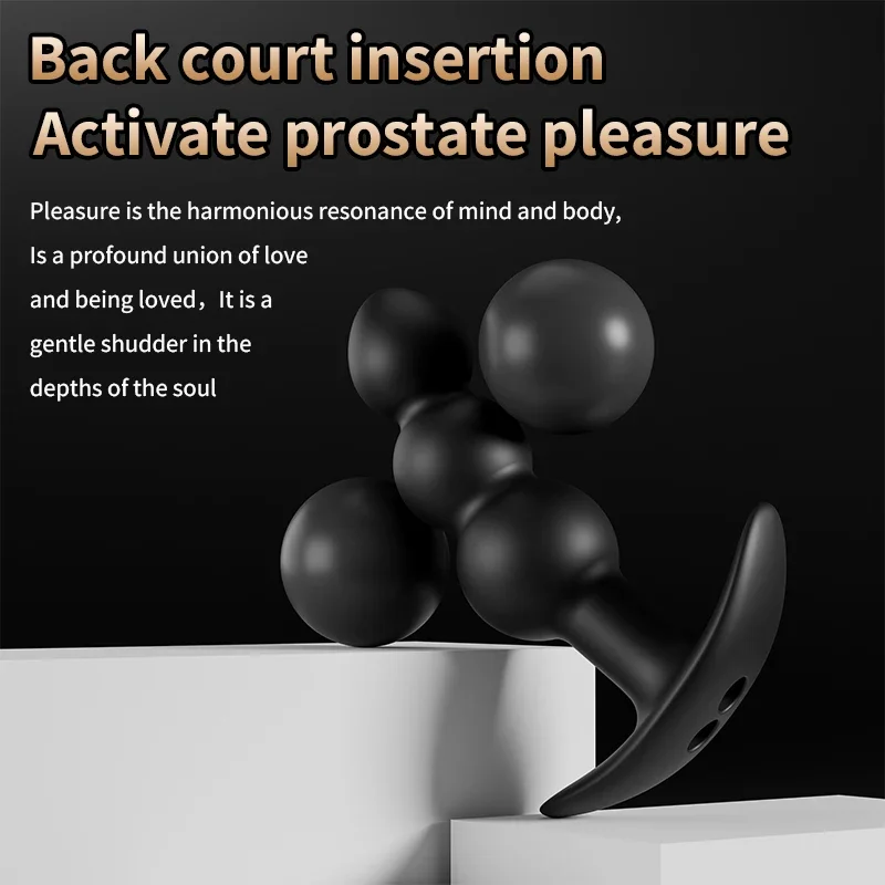 Pulse Electric Shock Anal Plug Beads Vagina Prostate Massager By Xlucia - Image 4