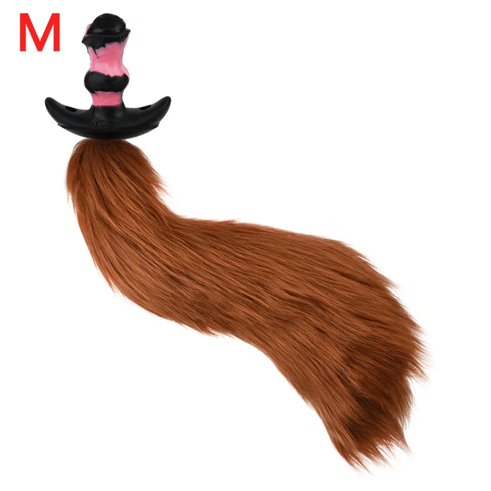 M anal plug fox tail