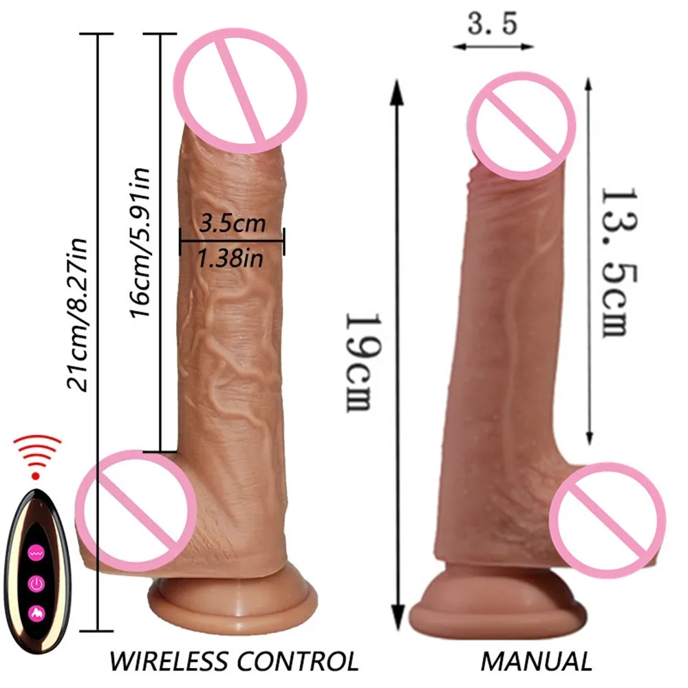 A New Automatic Heating Realistic G-Spot Massage Toy For Her By Xlucia - Image 2