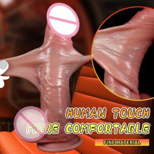 Big 10.03 Dildo Has A Sliding Foreskin Plus Huge Ejaculating By Xlucia