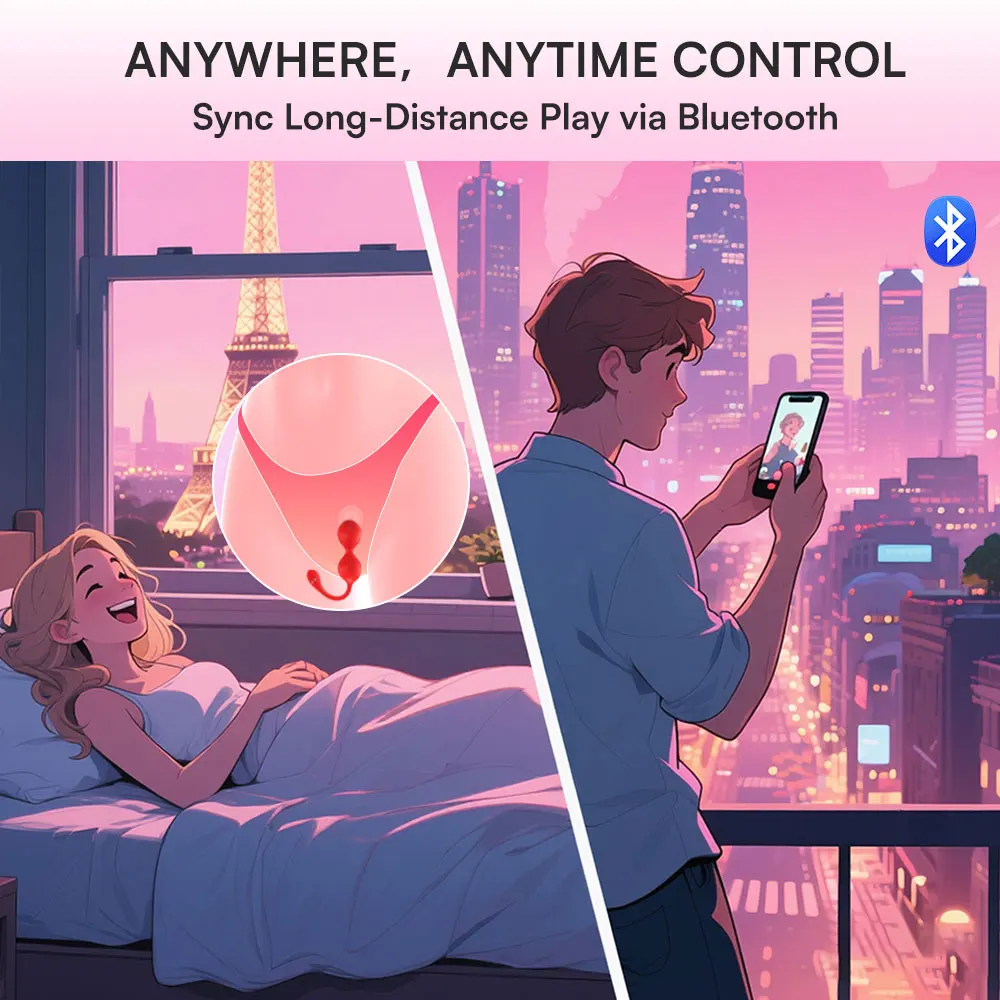 Premium Vaginal Tightening And Geisha Ball App Controlled Vibrator By Xlucia - Image 3