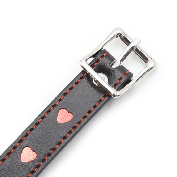 Shop This BDSM Heart Gag Leather Silicone Solid Ball Mouth By Xlucia - Image 6