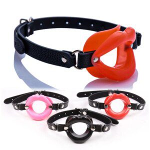 Leather Strap Rubber Lips O Ring Mouth Gag Designs By Xlucia Now