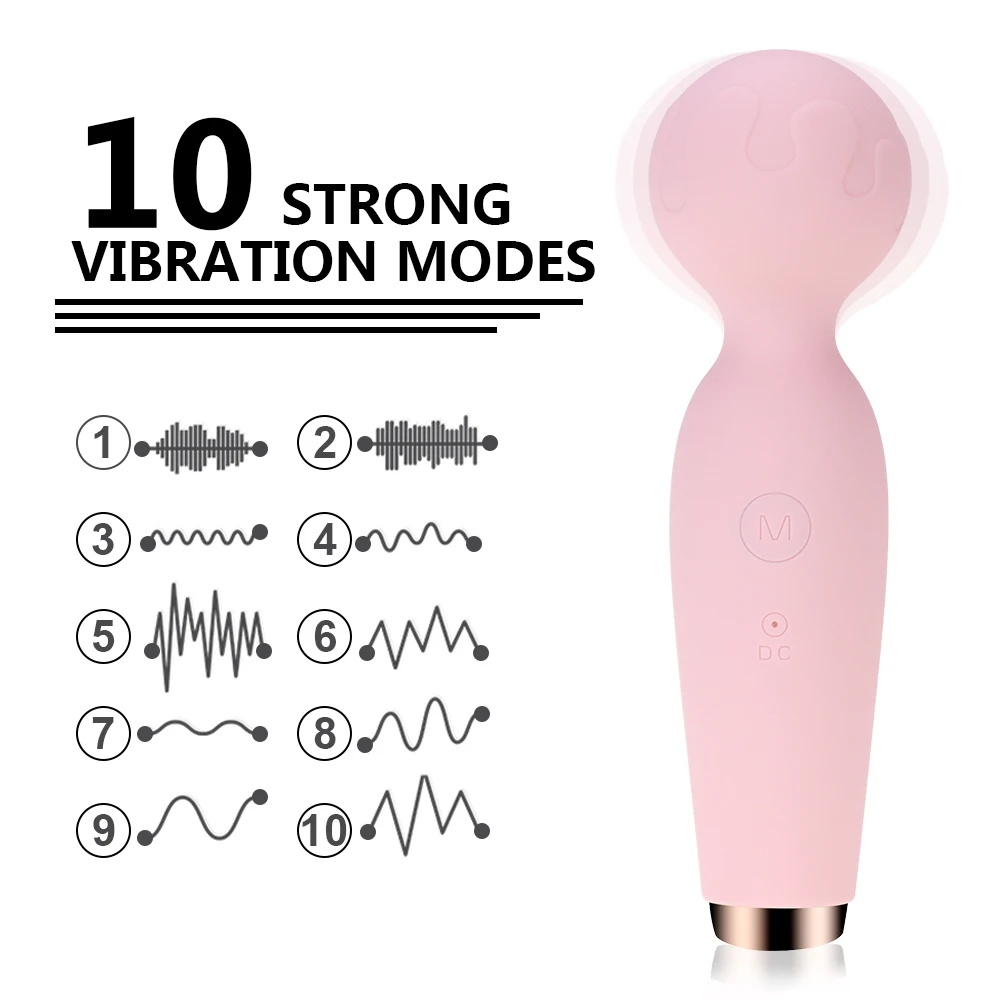 A versatile black AV G-spot vibrator and clitoral massager with a tapered base for anal use.