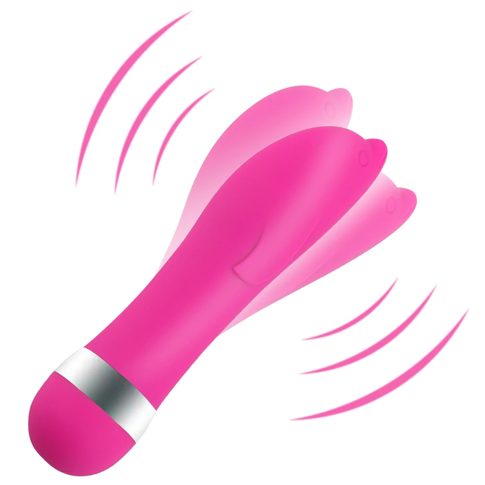 Mini AV G-spot vibrator with realistic texture and bullet vibration for female masturbation.