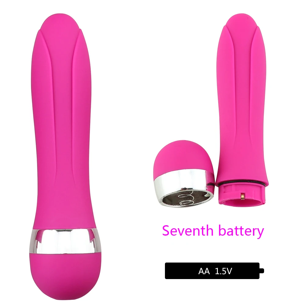 Mini AV G-spot vibrator with realistic texture and bullet vibration for female masturbation.
