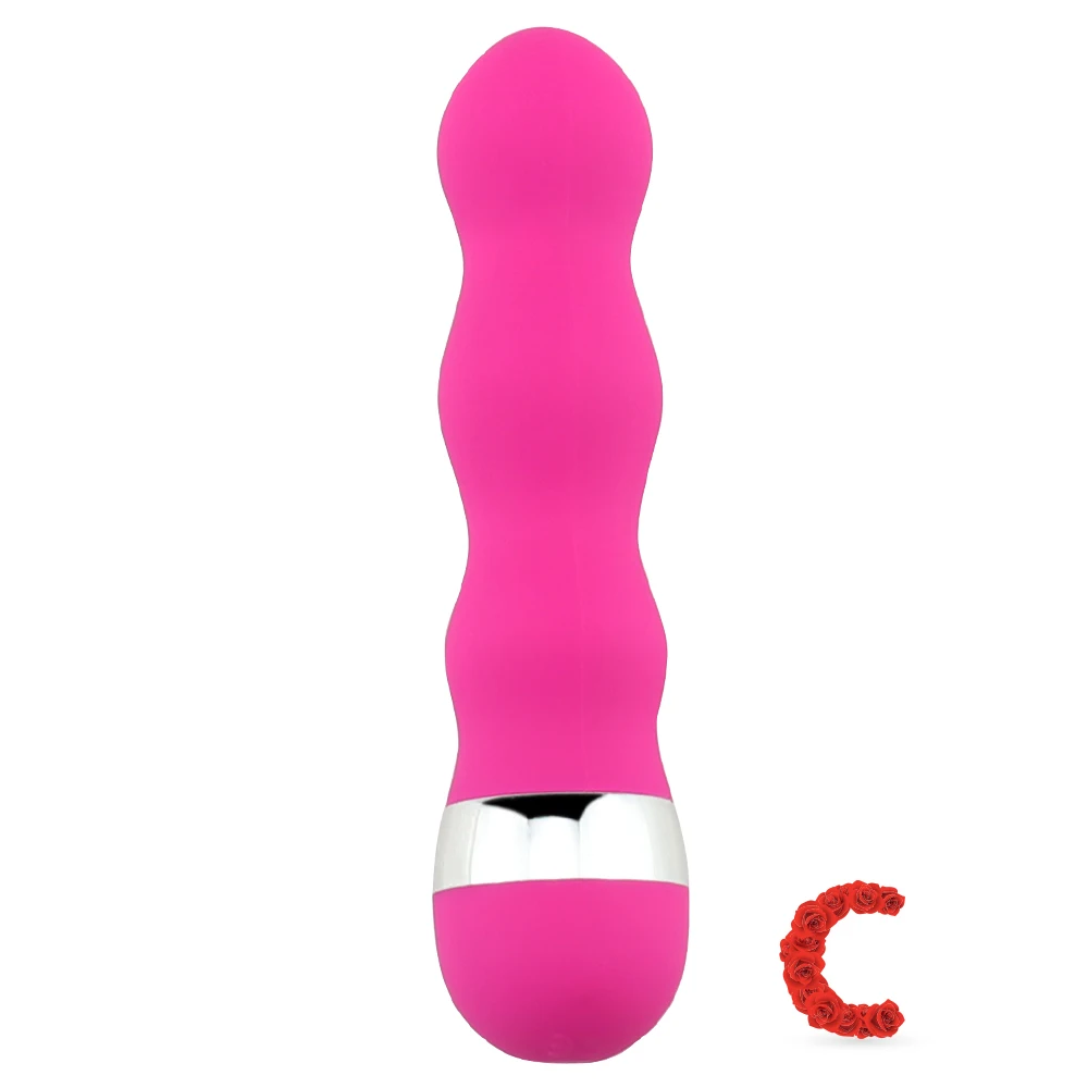 Mini AV G-spot vibrator with realistic texture and bullet vibration for female masturbation.