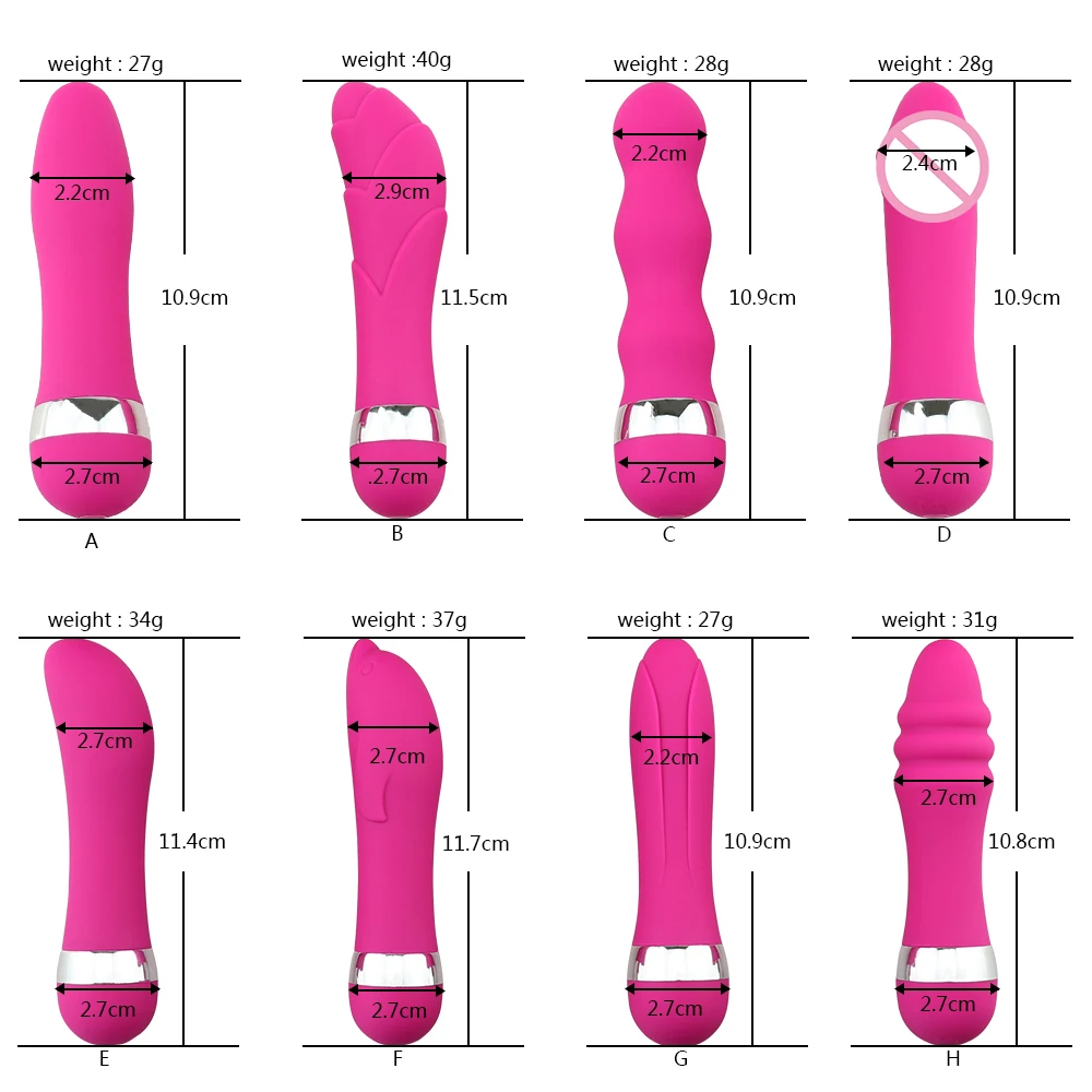 Mini AV G-spot vibrator with realistic texture and bullet vibration for female masturbation.