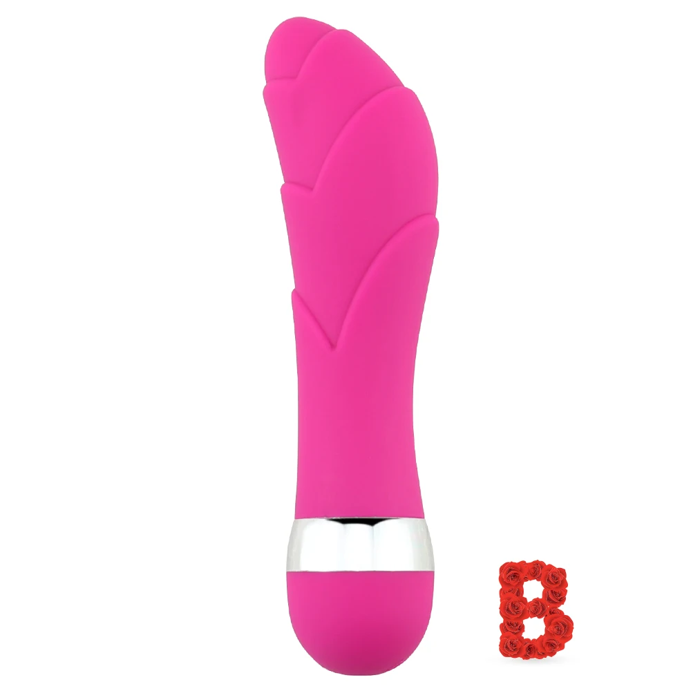 Mini AV G-spot vibrator with realistic texture and bullet vibration for female masturbation.