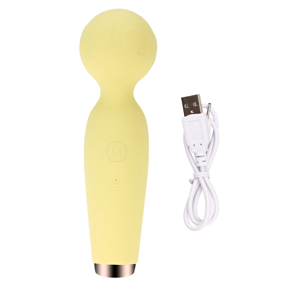 A versatile black AV G-spot vibrator and clitoral massager with a tapered base for anal use.