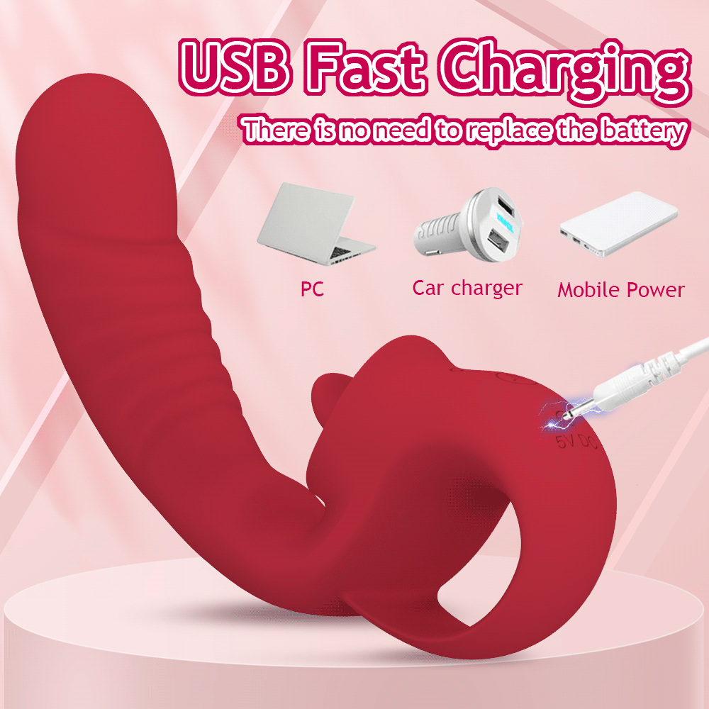 Clitoral Tongue Licking G Spot Vibrator Realistic Big Dildo Clitoralis Stimulator 10 Licking Vibrating Adult Sex Toys for Women - Image 19