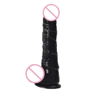 19cm Black Realistic Dildo with Sucker