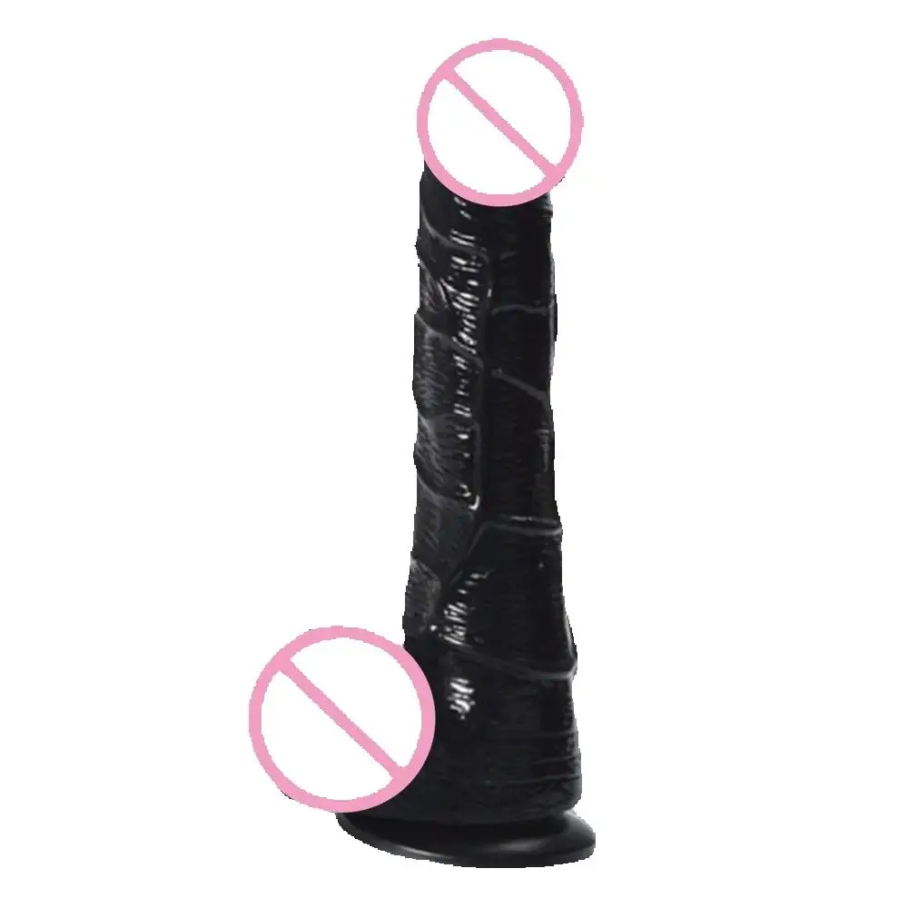 19cm Black Realistic Dildo with Sucker