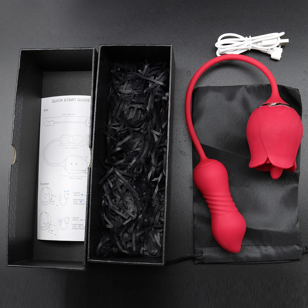 Experience the ultimate in intimate versatility with this multi-functional device. Designed for clitoral, nipple, and G-spot stimulation, it features powerful thrusting and licking modes. This adult toy offers targeted pleasure for individuals or couples seeking premium sensations. Key Benefits Dual Stimulation: Enjoy powerful licking and thrusting functions for total body satisfaction. Versatile Use: Perfect for clitoral, nipple, G-spot, and anal exploration in one device. Ergonomic Design: Shaped specifically to target your most sensitive spots with precision. Couples Play: Enhance shared intimacy with a tool designed for both solo and joint use. Multiple Modes: Toggle between various intensities to find your perfect level of pleasure. Who Is This Product For? This product is designed for adults seeking a comprehensive and adaptable pleasure tool. It is ideal for: Women looking for combined clitoral licking and internal G-spot thrusting. Couples wanting to add a new dimension of stimulation to their bedroom play. Adventurous Users interested in a high-quality, multi-purpose toy for full-body use. Quality, Safety, and Responsibility Crafted from body-safe, premium materials, this toy ensures a comfortable and skin-friendly experience. It is built for durability and consistent performance. Always use with water-based lubricants to maintain the integrity of the surface and ensure a smooth, safe session every time. Use and Storage Gently clean with warm water and mild soap before and after each use. Ensure the device is completely dry before storing it in a cool, discreet place. Avoid direct sunlight and keep it separate from other toys to preserve the material. Call to Action Elevate your intimate moments today with the ultimate thrusting and licking rose toy. Meta Description Shop the Xlucia thrusting dildo and rose toy. Features nipple licking, G-spot thrusting, and anal stimulation for women and couples. Premium adult pleasure.