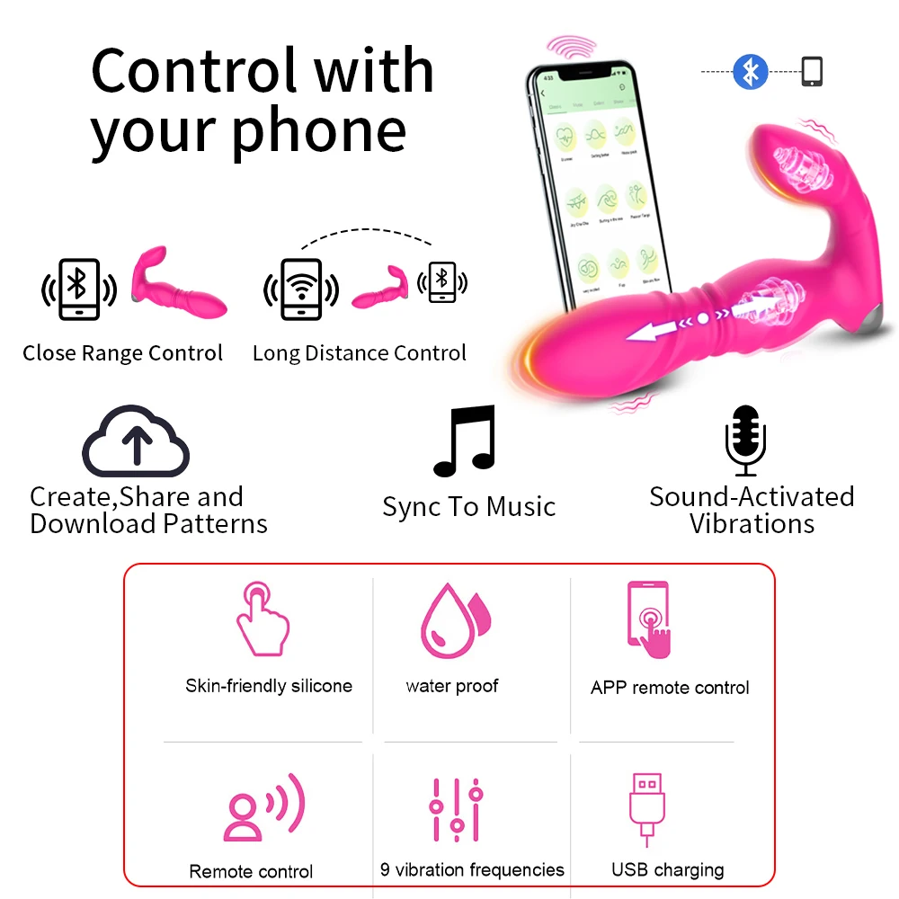 By Xlucia Wearable Vibrating Panties Feature 9 Speed Remote App Control Bliss - Image 18