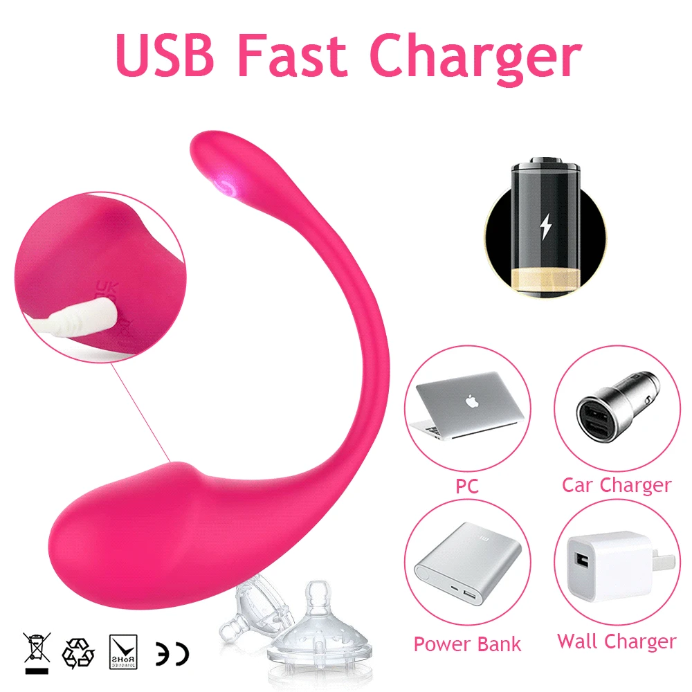 Xlucia Bluetooth vibrating egg for women.