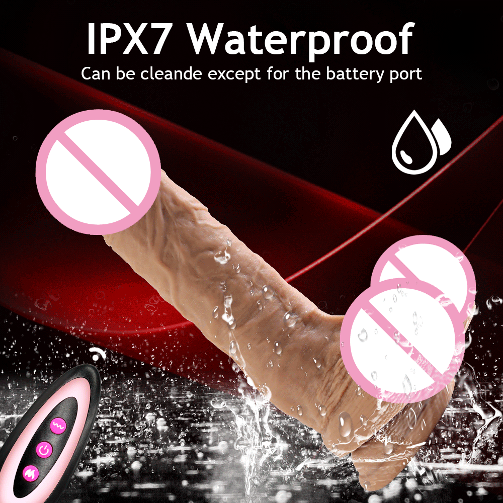 Experience Real Pleasure With This Remote Control Thrusting Realistic Dildo By Xlucia - Image 29