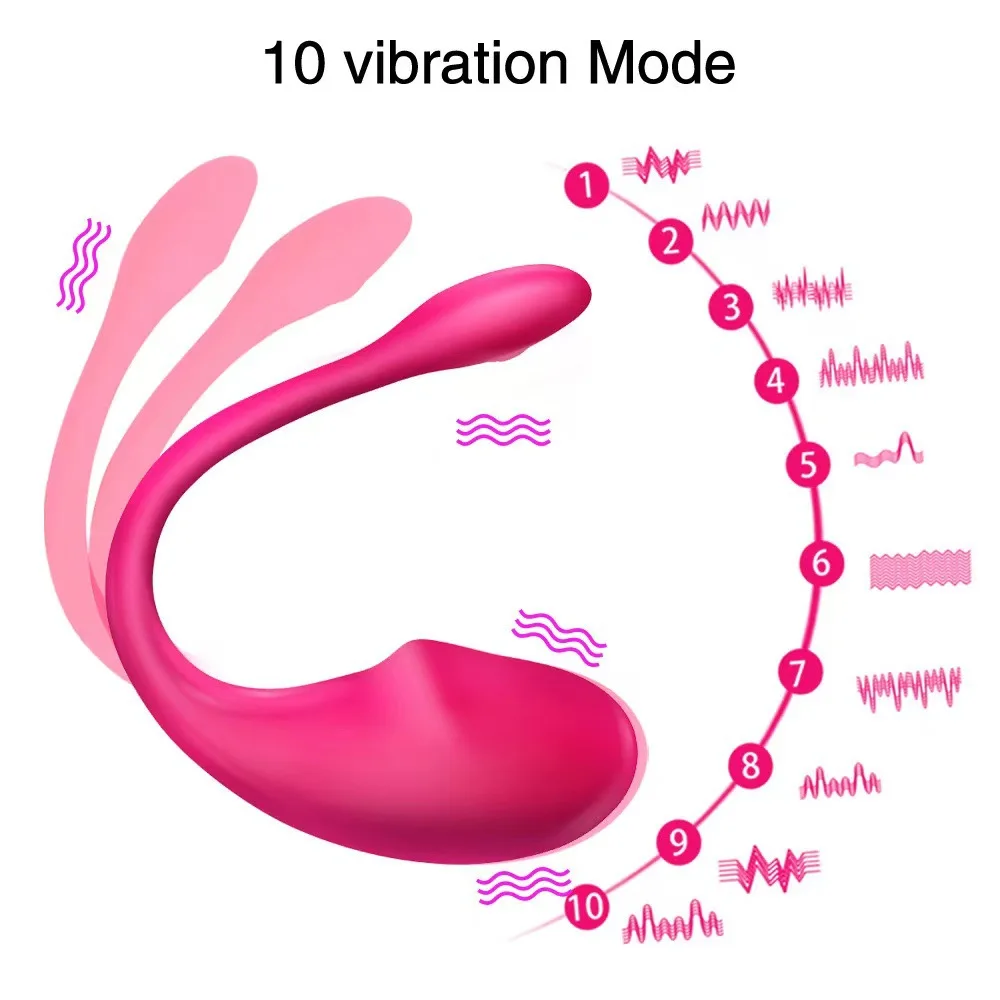 Xlucia Bluetooth vibrating egg for women.