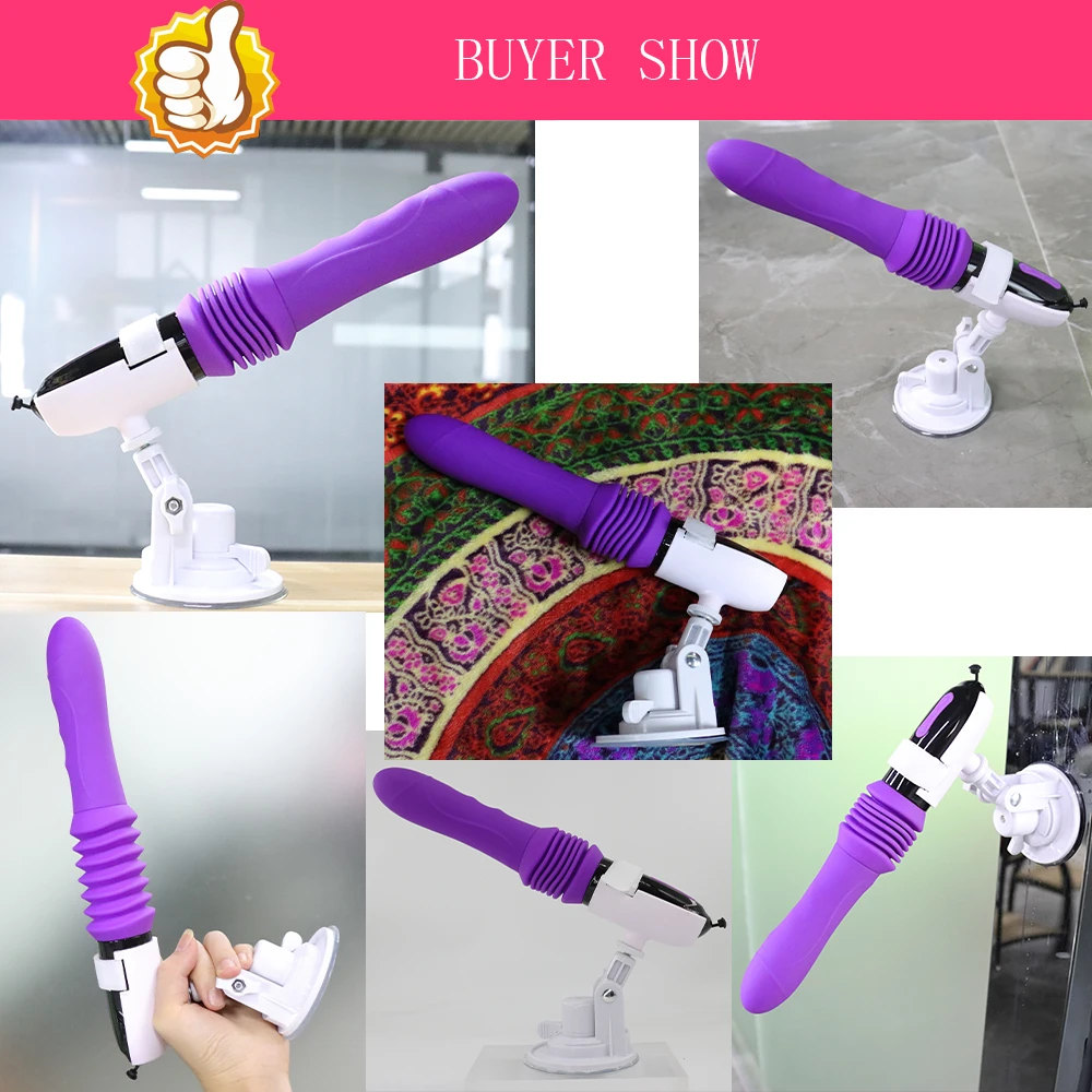 Automatic Thrusting Big Dildo Vibrator Remote Control G Spot Massager By Xlucia - Image 21