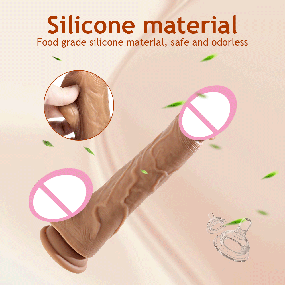 Experience Real Pleasure With This Remote Control Thrusting Realistic Dildo By Xlucia - Image 12