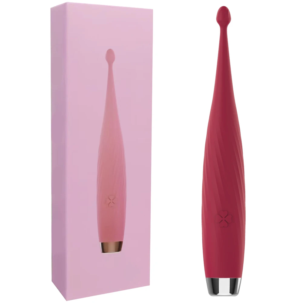 A sleek, ergonomic pink Beginner G Spot Vibrator and clitoral stimulator featuring a curved tip for internal massage and a smooth body for external use.