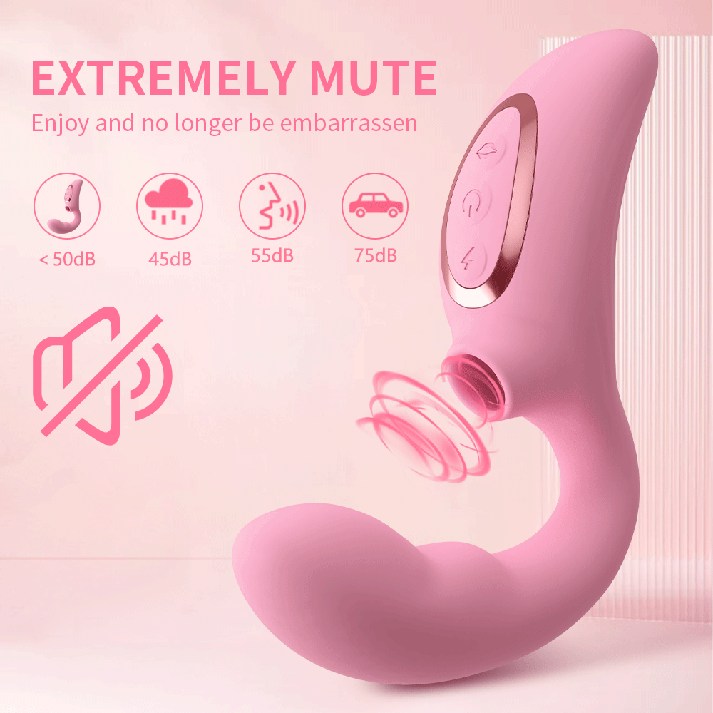 Heating Clitoral Sucking Vibrator: 15 Modes Vacuum Dildo Masturbator By Xlucia - Image 15