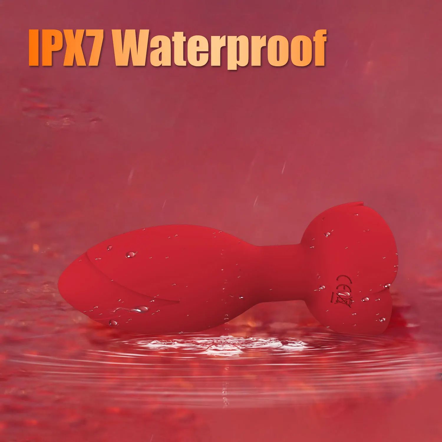 A sleek, black app-controlled rotating anal plug and prostate massager.