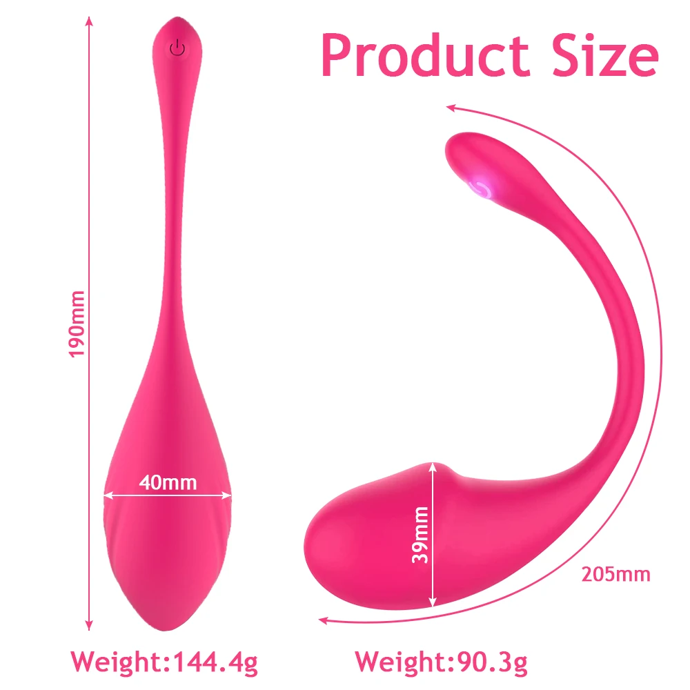 Xlucia Bluetooth vibrating egg for women.