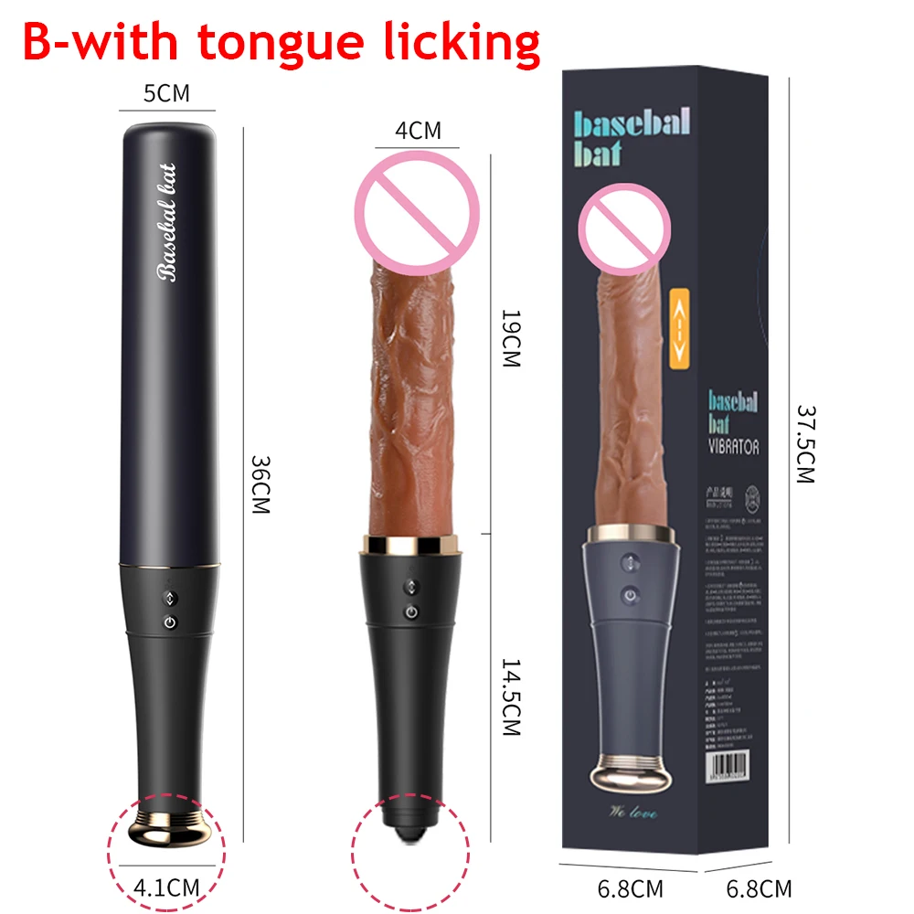 Thrusting AV Dildo Vibrator for Women Tongue Licking Clit Vagina Stimulator with 10 Vibration Thrust G Spot Mastrubator Sex Toys - Image 26