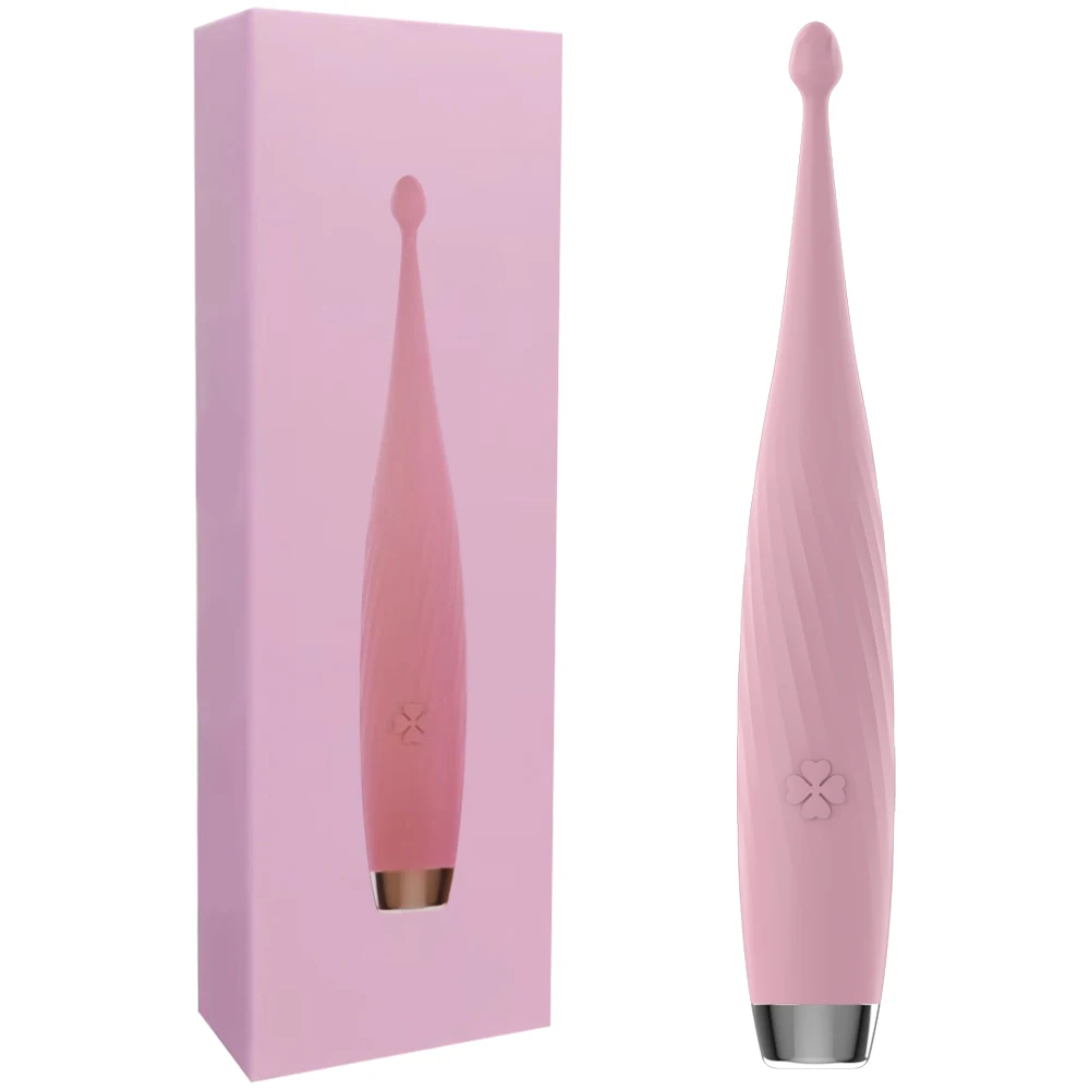 A sleek, ergonomic pink Beginner G Spot Vibrator and clitoral stimulator featuring a curved tip for internal massage and a smooth body for external use.