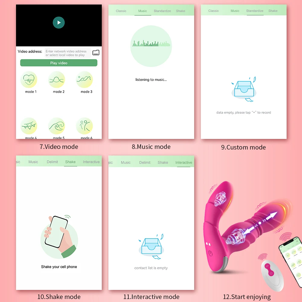 By Xlucia Wearable Vibrating Panties Feature 9 Speed Remote App Control Bliss - Image 16