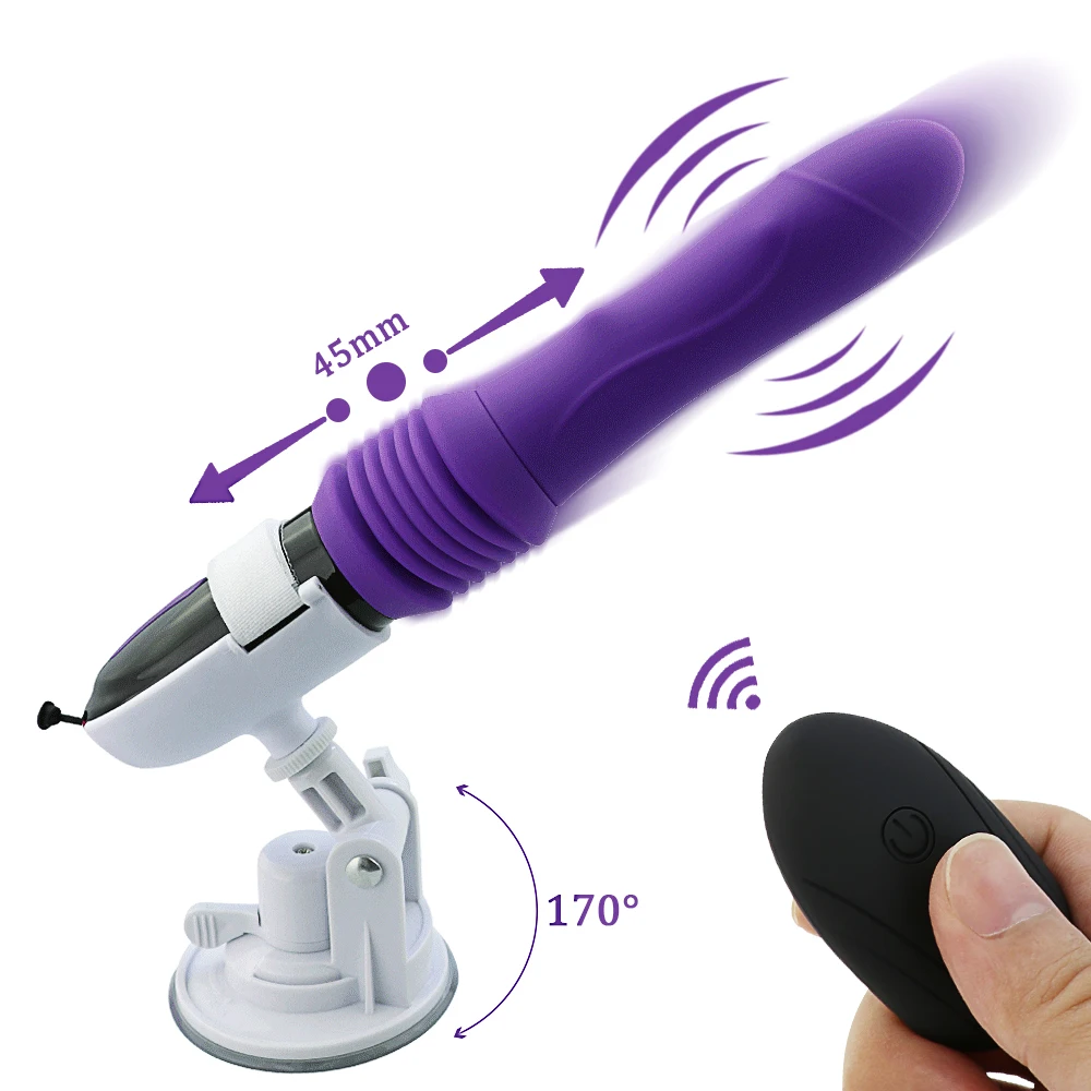 Automatic Thrusting Big Dildo Vibrator Remote Control G Spot Massager By Xlucia - Image 18