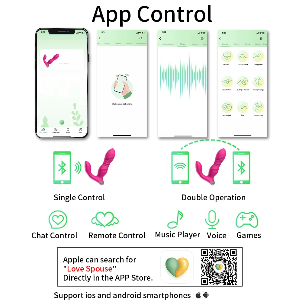 By Xlucia Wearable Vibrating Panties Feature 9 Speed Remote App Control Bliss - Image 17