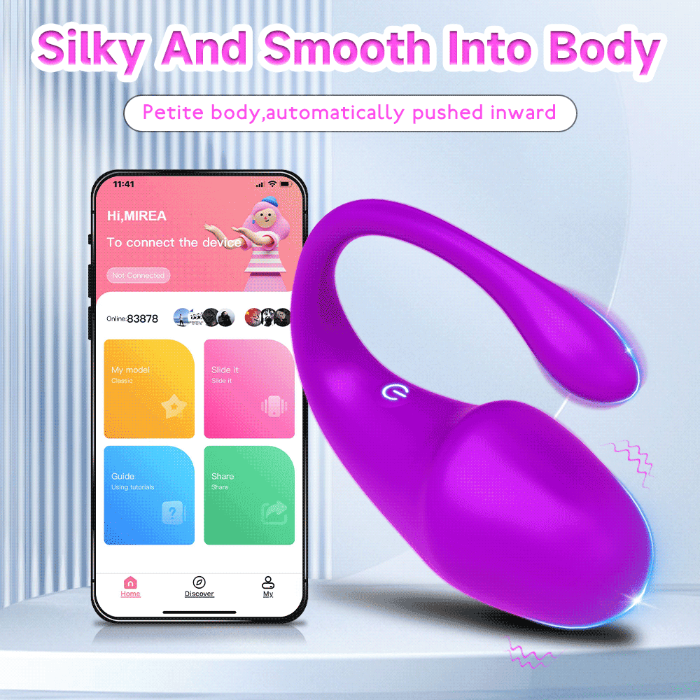 Xlucia Bluetooth vibrating egg for women.
