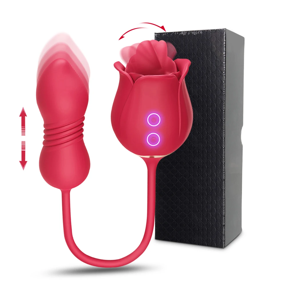 Experience the ultimate in intimate versatility with this multi-functional device. Designed for clitoral, nipple, and G-spot stimulation, it features powerful thrusting and licking modes. This adult toy offers targeted pleasure for individuals or couples seeking premium sensations. Key Benefits Dual Stimulation: Enjoy powerful licking and thrusting functions for total body satisfaction. Versatile Use: Perfect for clitoral, nipple, G-spot, and anal exploration in one device. Ergonomic Design: Shaped specifically to target your most sensitive spots with precision. Couples Play: Enhance shared intimacy with a tool designed for both solo and joint use. Multiple Modes: Toggle between various intensities to find your perfect level of pleasure. Who Is This Product For? This product is designed for adults seeking a comprehensive and adaptable pleasure tool. It is ideal for: Women looking for combined clitoral licking and internal G-spot thrusting. Couples wanting to add a new dimension of stimulation to their bedroom play. Adventurous Users interested in a high-quality, multi-purpose toy for full-body use. Quality, Safety, and Responsibility Crafted from body-safe, premium materials, this toy ensures a comfortable and skin-friendly experience. It is built for durability and consistent performance. Always use with water-based lubricants to maintain the integrity of the surface and ensure a smooth, safe session every time. Use and Storage Gently clean with warm water and mild soap before and after each use. Ensure the device is completely dry before storing it in a cool, discreet place. Avoid direct sunlight and keep it separate from other toys to preserve the material. Call to Action Elevate your intimate moments today with the ultimate thrusting and licking rose toy. Meta Description Shop the Xlucia thrusting dildo and rose toy. Features nipple licking, G-spot thrusting, and anal stimulation for women and couples. Premium adult pleasure.
