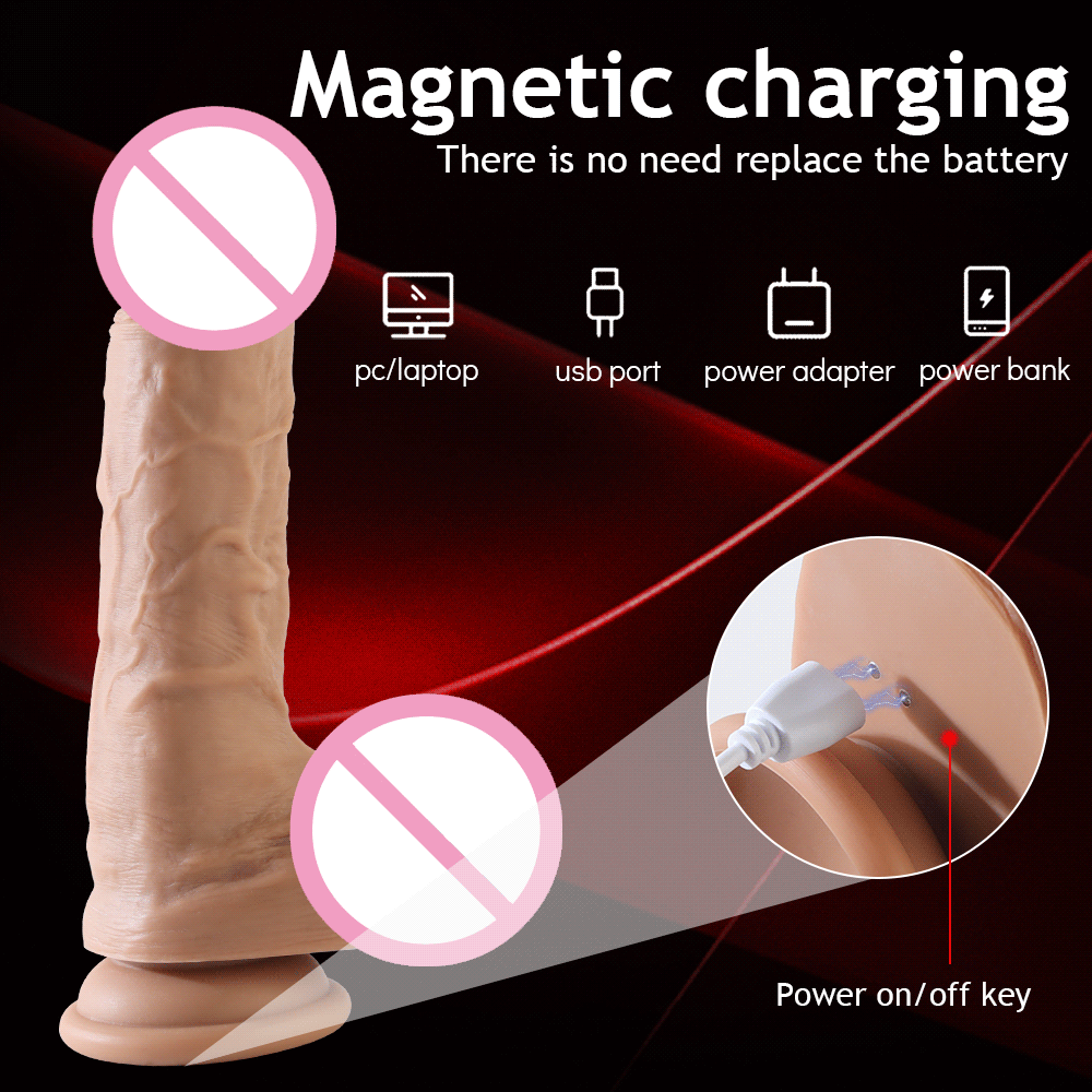 Experience Real Pleasure With This Remote Control Thrusting Realistic Dildo By Xlucia - Image 28