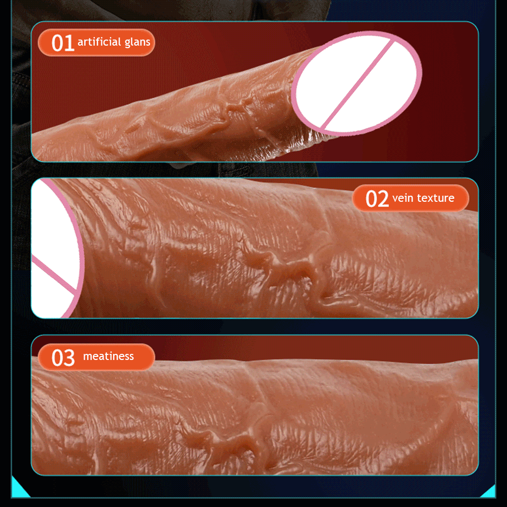 Thrusting AV Dildo Vibrator for Women Tongue Licking Clit Vagina Stimulator with 10 Vibration Thrust G Spot Mastrubator Sex Toys - Image 18