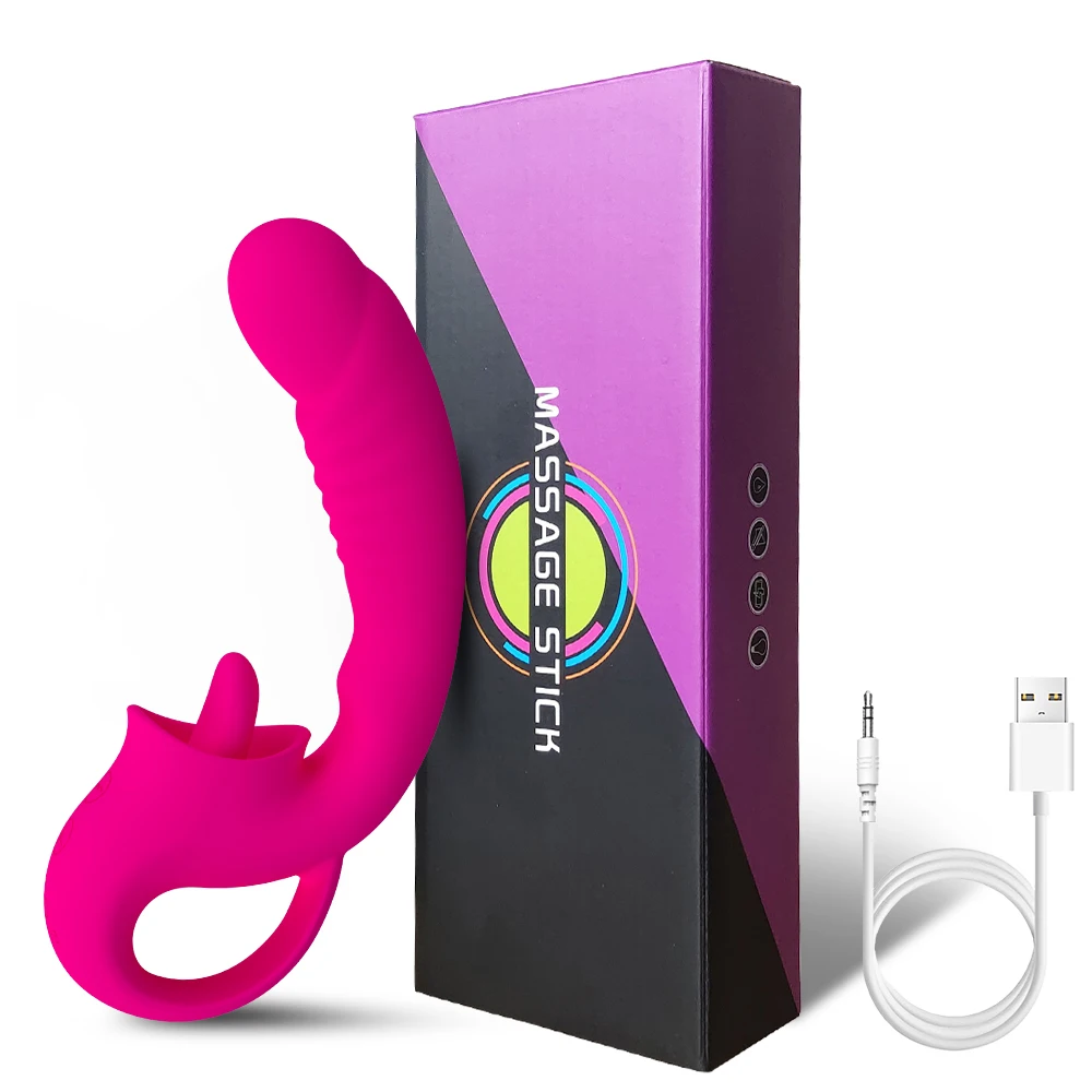 Clitoral Tongue Licking G Spot Vibrator Realistic Big Dildo Clitoralis Stimulator 10 Licking Vibrating Adult Sex Toys for Women - Image 27