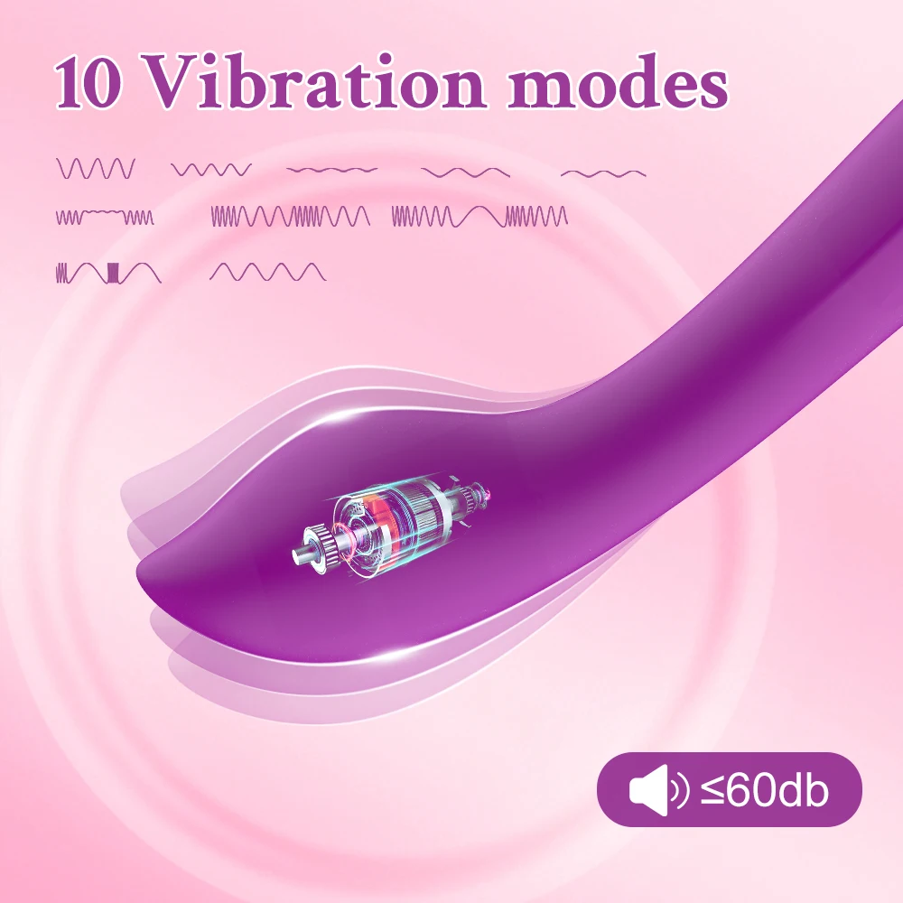 A sleek, ergonomic finger dildo vibrator designed for clitoral and G-spot stimulation.